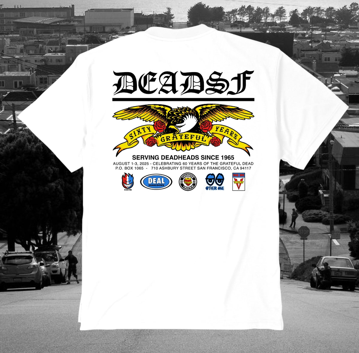 Dead 60 Workingman’s Shred Tee: 
White